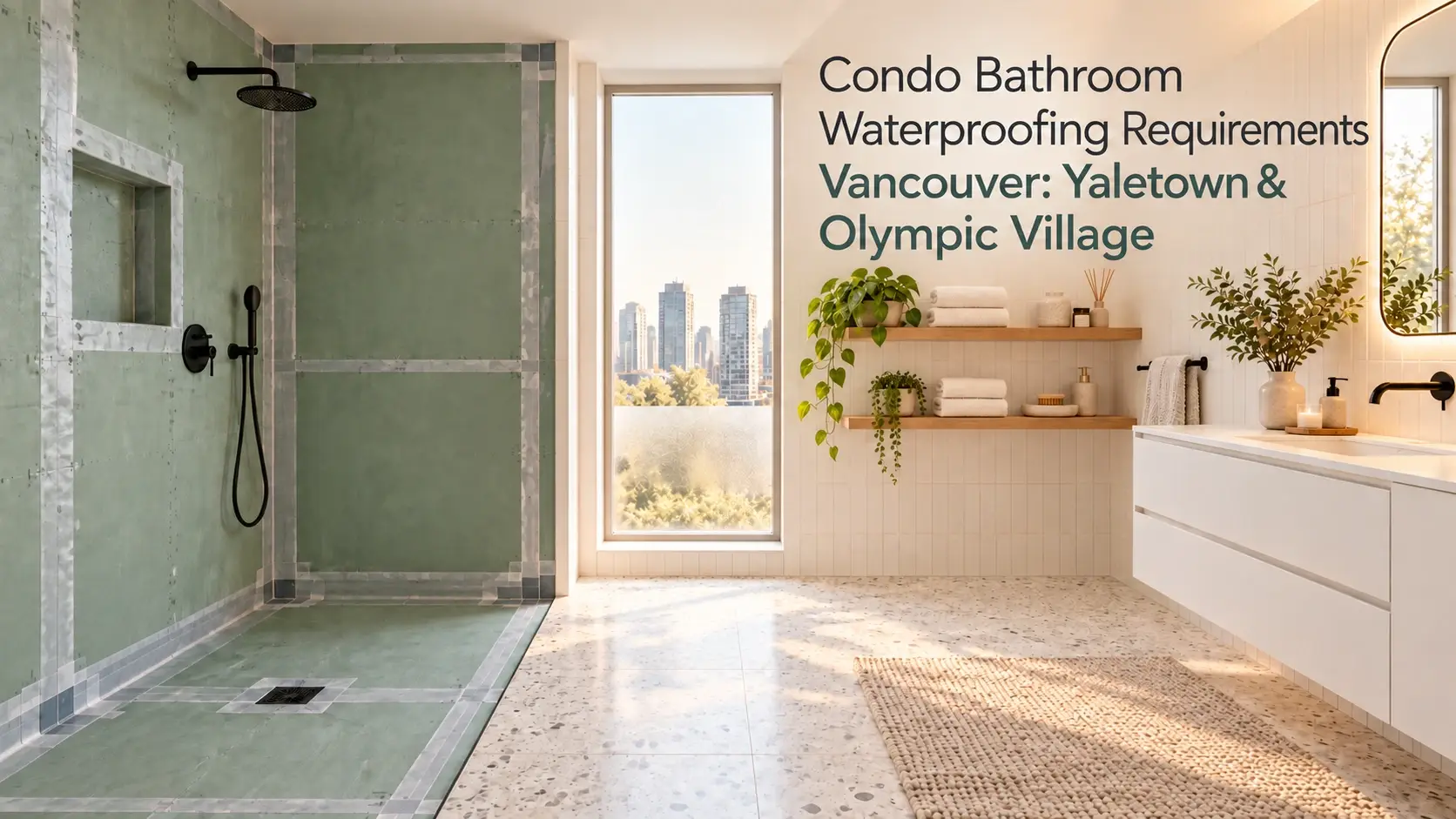 Condo Bathroom Waterproofing Requirements Vancouver: Yaletown & Olympic Village