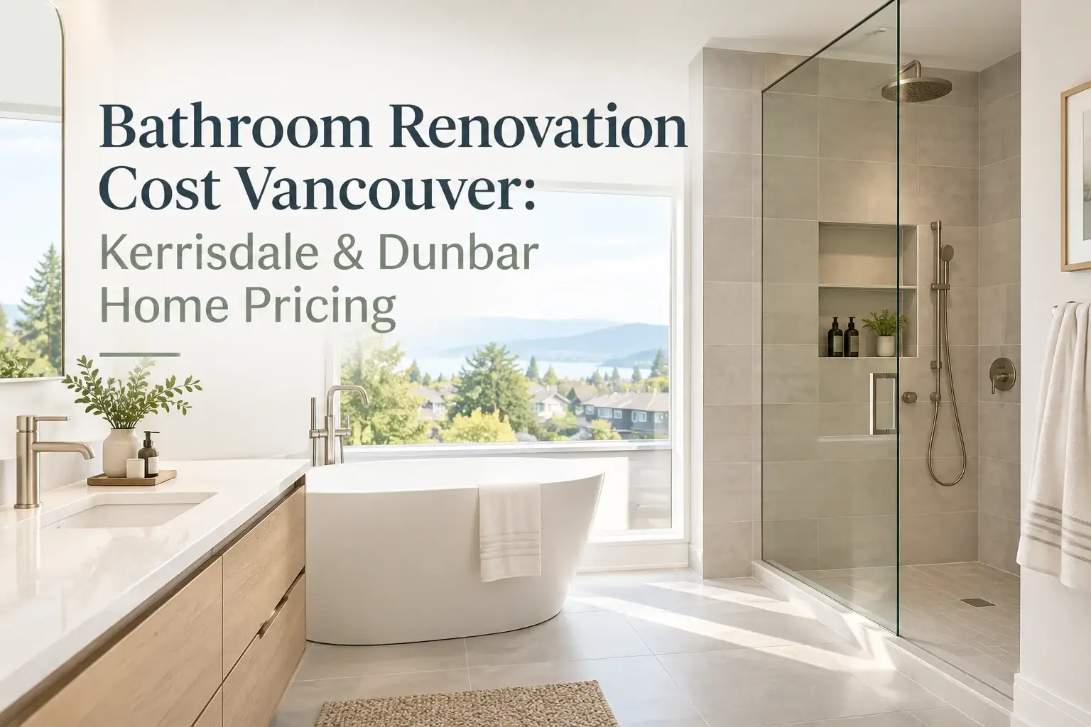 Bathroom Renovation Cost Vancouver: Kerrisdale & Dunbar Home Pricing