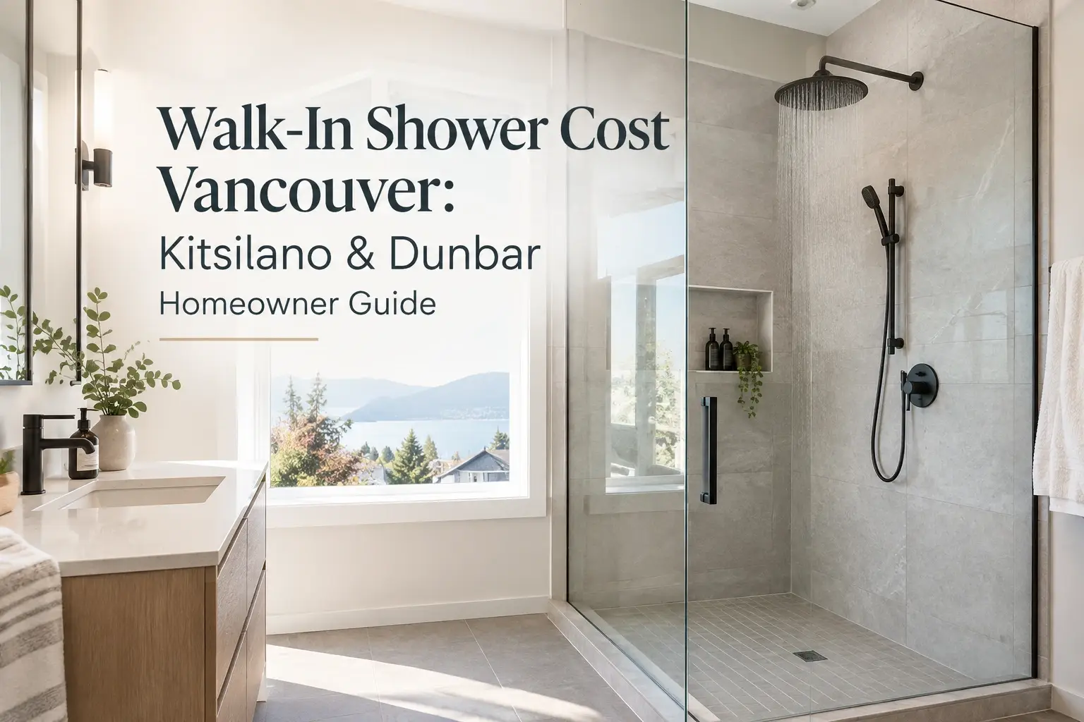 Walk-In Shower Cost Vancouver: Kitsilano & Dunbar Homeowner Guide