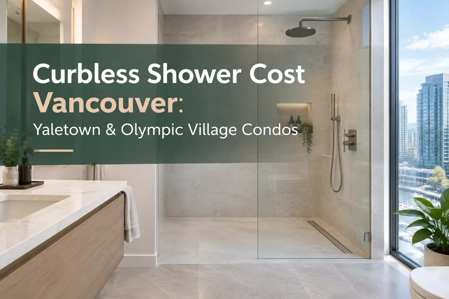 Curbless Shower Cost Vancouver: Yaletown & Olympic Village Condos