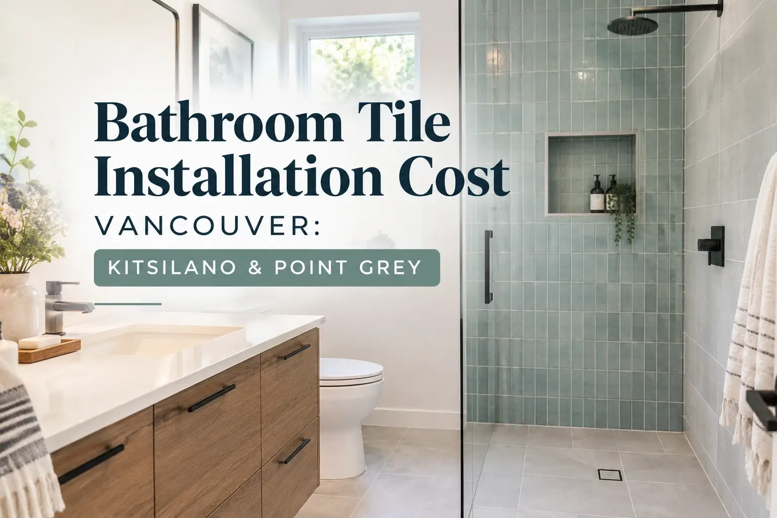 Bathroom Tile Installation Cost Vancouver: Kitsilano & Point Grey