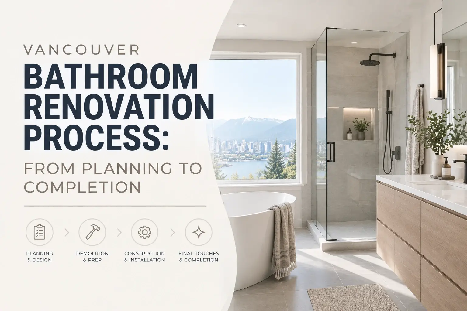 Vancouver Bathroom Renovation Process: From Planning to Completion